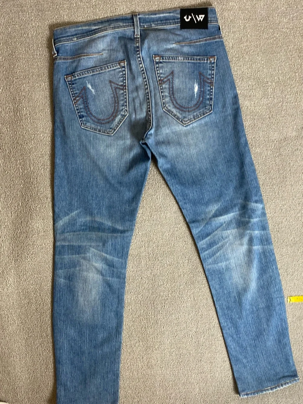 True Religion x Russell Westbrook Rocco Relaxed Fit Distressed Skinny Jean USA